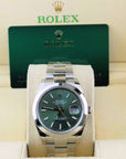 Rolex Datejust Mint Green