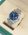 Rolex Datejust Blue Dial