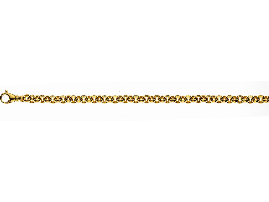 Bracelet Erbs Gelbgold 750 Handarbeit 20cm