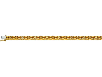 Bracelet Königskette klassisch Gelbgold 750 ca. 6.0mm 22cm