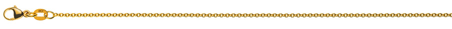 Rundanker Gelbgold 750 ca. 1.6mm 60cm