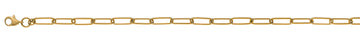 Collier Anker oval Gelbgold 750 45cm