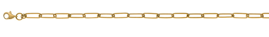 Collier Anker oval Gelbgold 750 45cm