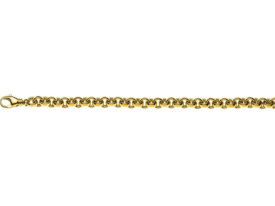 Bracelet Erbs Gelbgold 750 Handarbeit 20cm