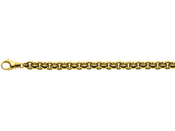 Bracelet Erbs Gelbgold 750 Handarbeit 20cm