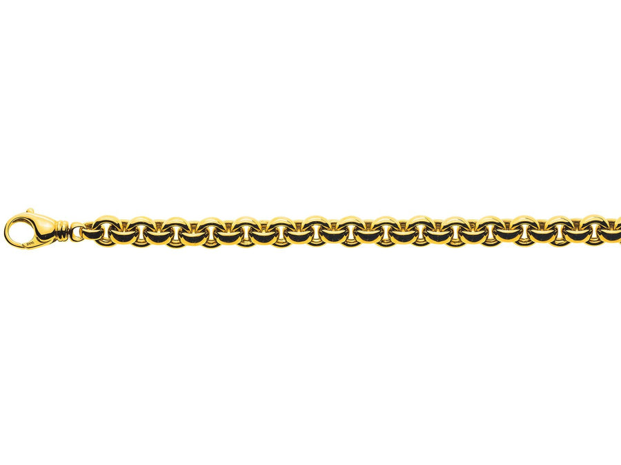 Bracelet Erbs Gelbgold 750 Handarbeit 20cm