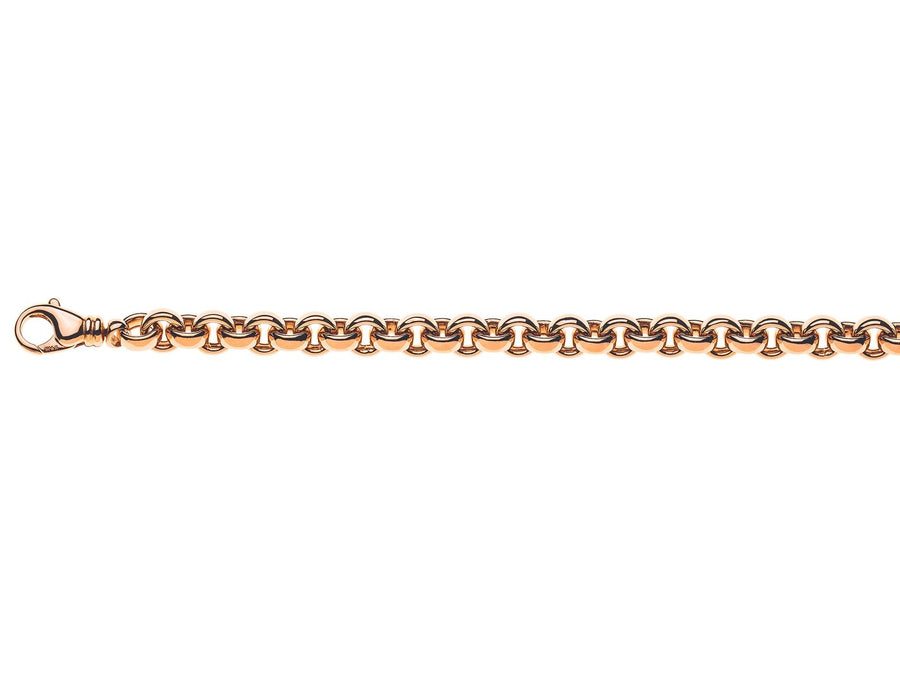 Bracelet Rotgold 750 Handarbeit 20cm