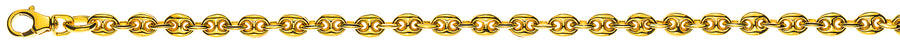 Schiffsanker Collier Gelbgold 750 ca. 4.5 mm 55 cm