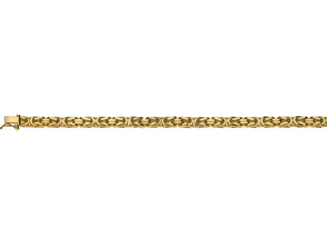 Collier Königskette klassisch Gelbgold 750 ca. 5.0mm 45cm