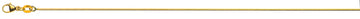 Schlange 8-fach diamantiert Gelbgold 750 ca. 1.0mm 40 cm