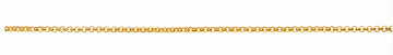 Venezianer rund diamantiert Gelbgold 750 ca. 1.1mm 38 cm