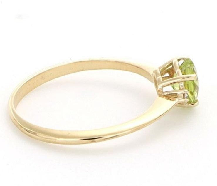 18kt yellow gold ring